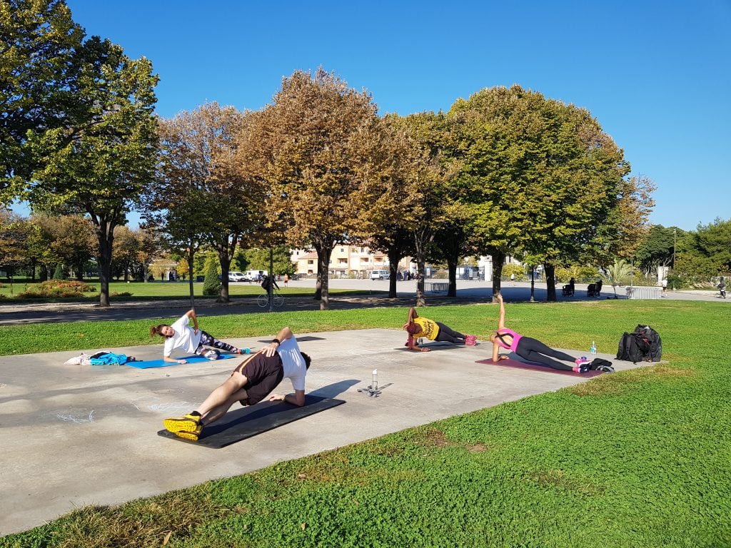 Services de coaching sportif en groupe