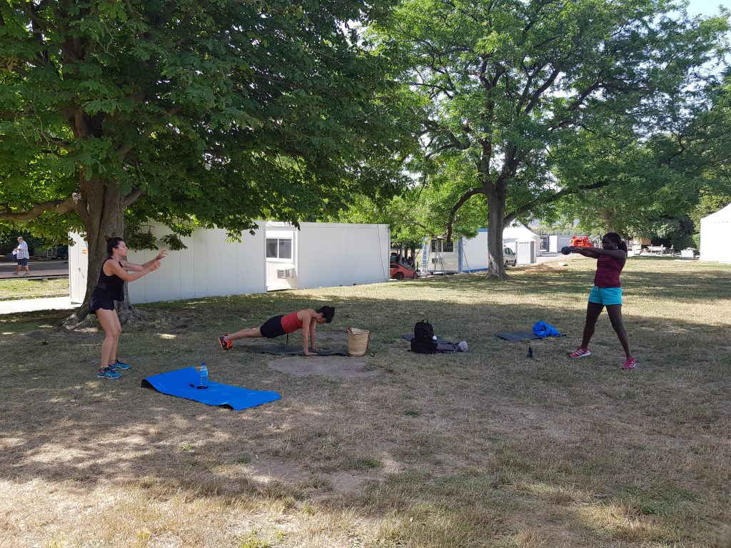 Services de coaching sportif en extérieur